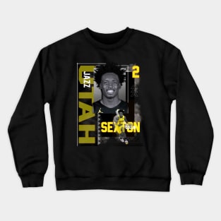 Utah Jazz Collin Sexton 2 Crewneck Sweatshirt